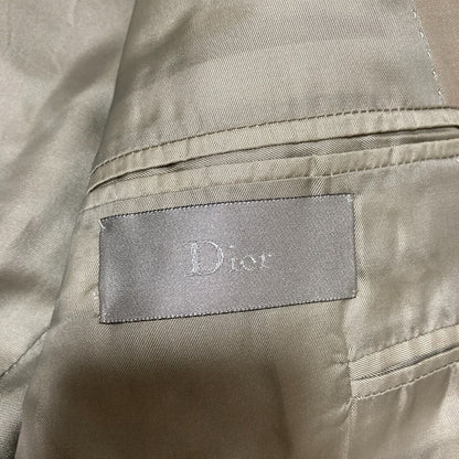 Dior Homme Hedi Slimane Era Tailored Jacket Trousers Pants Suit Set Greige 46 — view 7