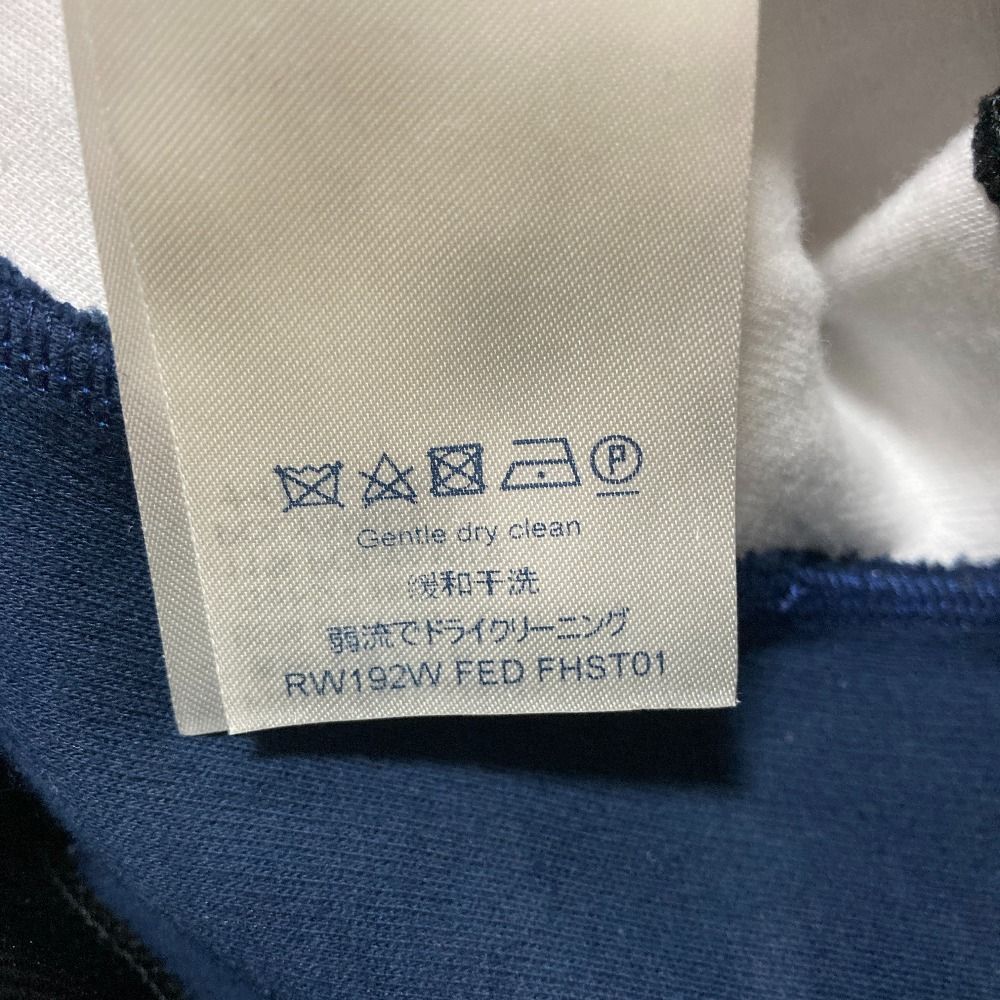 Louis Vuitton Long Sleeve Patchwork Sweatshirt Navy Spring Summer Fall Winter XS — view 7