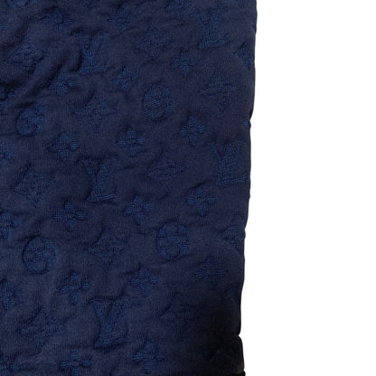 Louis Vuitton Long Sleeve Patchwork Sweatshirt Navy Spring Summer Fall Winter XS — view 4