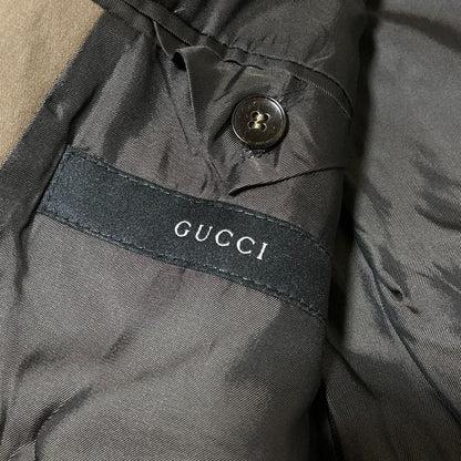 Gucci Tom Ford Era Tailored Jacket Trousers Pants Suit Set Khaki Spring 46 — view 7