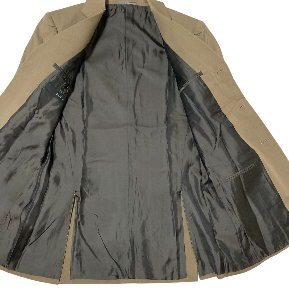 Gucci Tom Ford Era Tailored Jacket Trousers Pants Suit Set Khaki Spring 46 — view 5