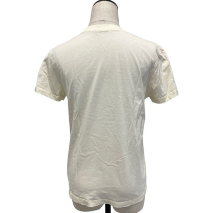 Moncler Maglia Mamica Corta Logo Short Sleeve T-Shirt Ivory Spring Summer XS — view 2