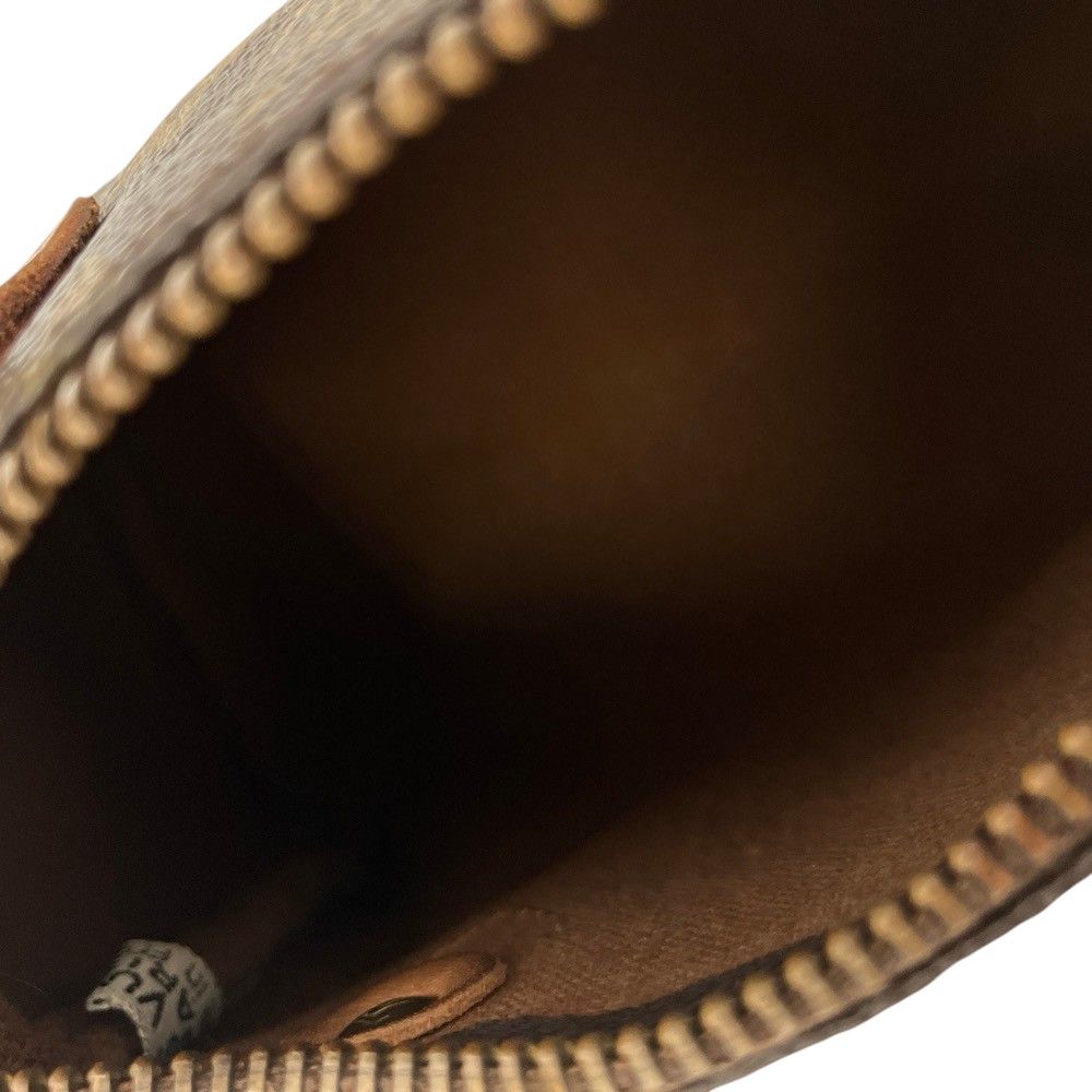 Louis Vuitton Vintage Monogram Mini Speedy Shoulder Pouch Brown — view 8