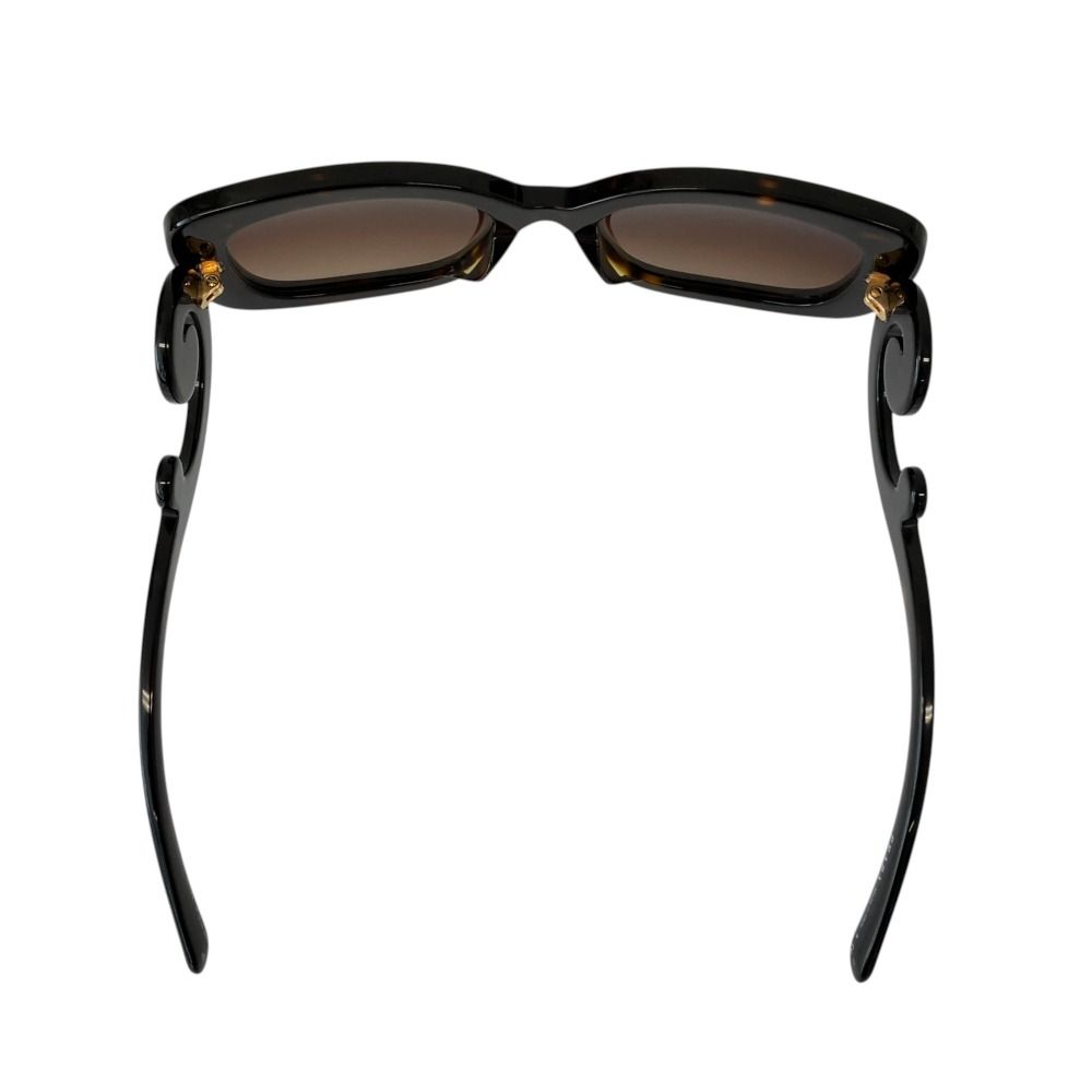 Prada Model Baroque Sunglasses Brown Havana Eyewear — view 4