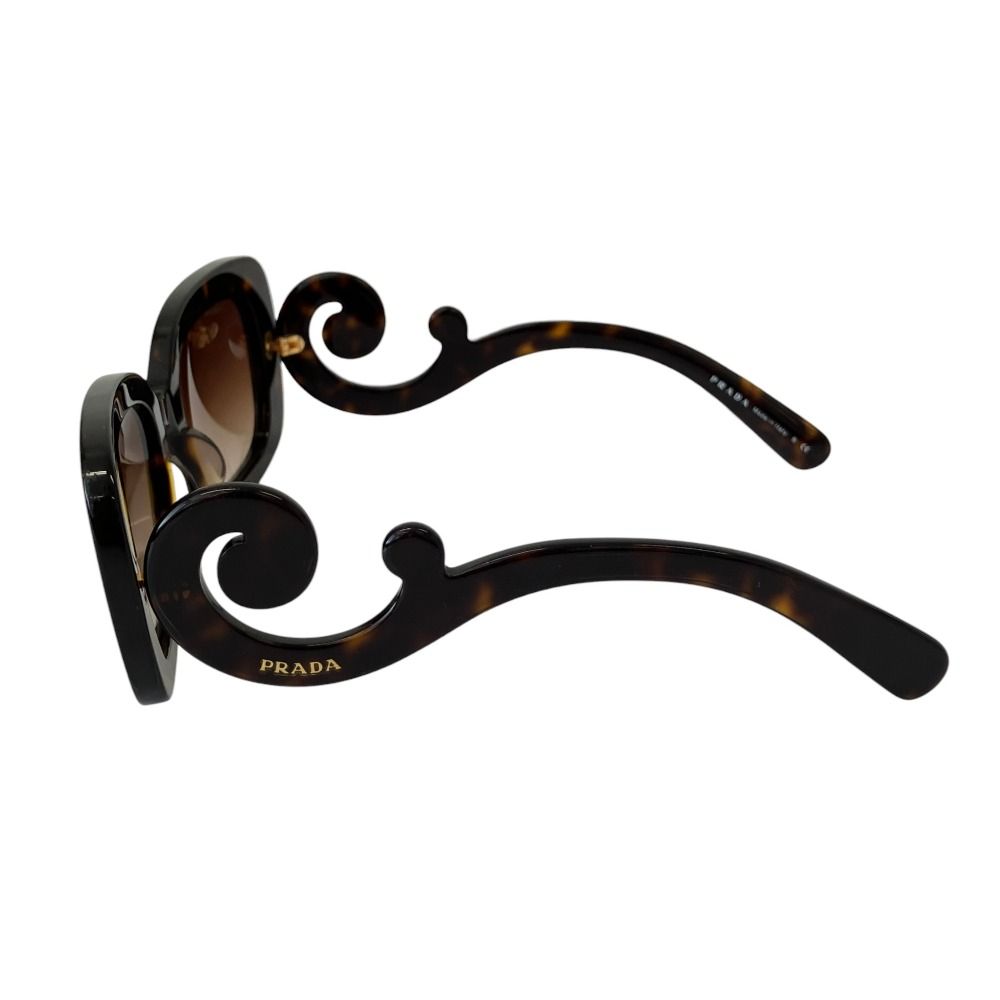 Prada Model Baroque Sunglasses Brown Havana Eyewear — view 3