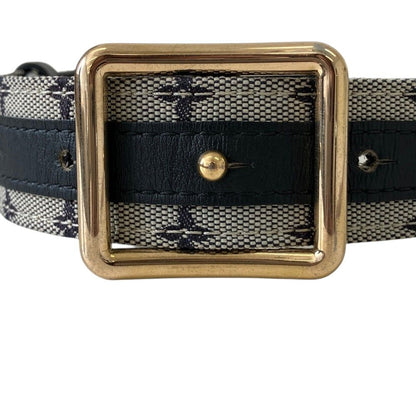 Louis Vuitton Monogram Mini Ceinture Belt Gray Navy — view 2