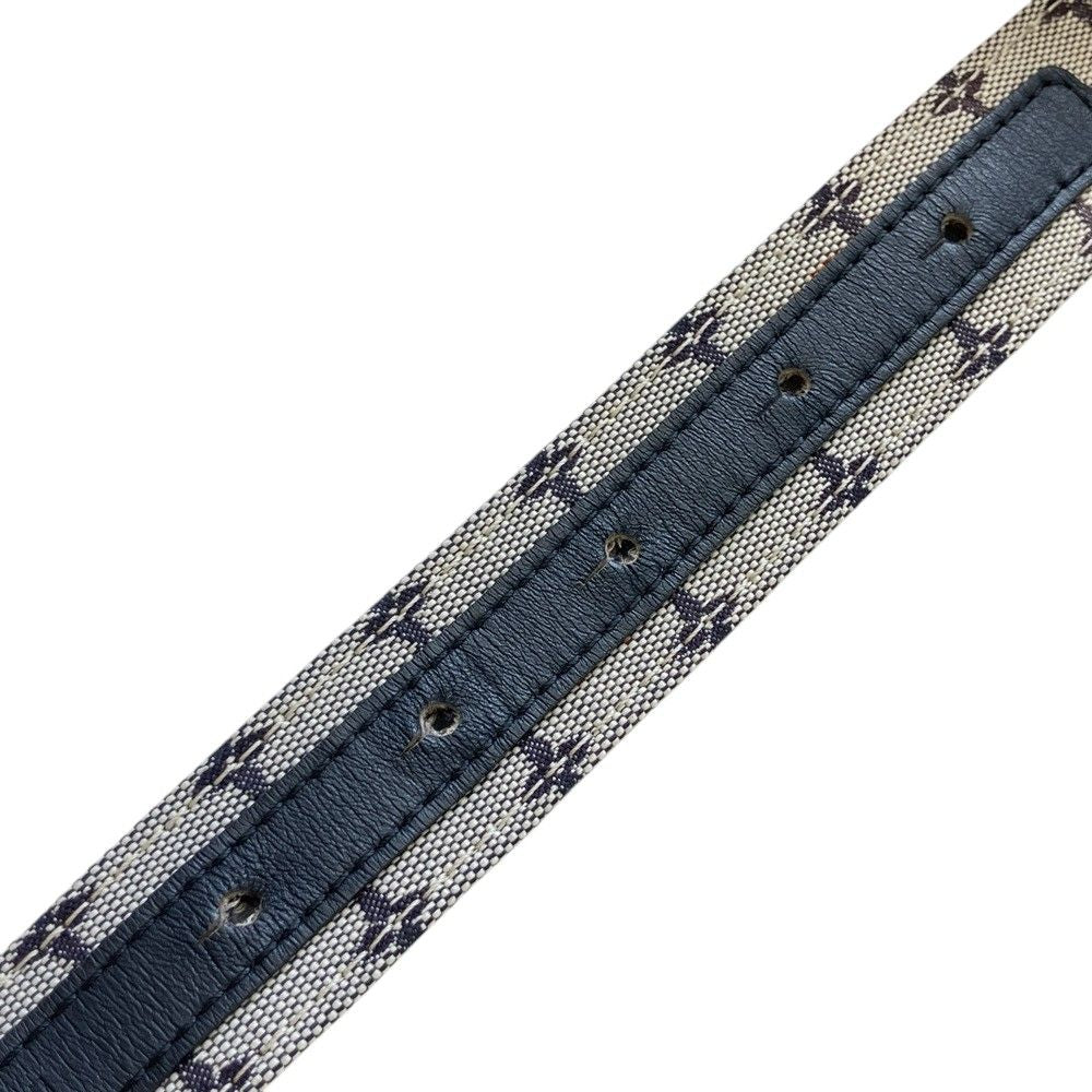 Louis Vuitton Monogram Mini Ceinture Belt Gray Navy — view 5