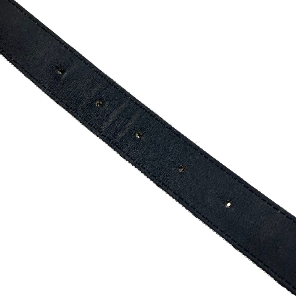 Louis Vuitton Monogram Mini Ceinture Belt Gray Navy — view 6