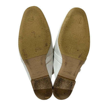 Hermes Oz Mules Flat Shoes White Spring Summer Fall Winter — view 5