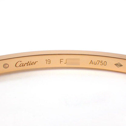 Cartier Bangle Love SM Diamond 18k Pink Gold 19 Bracelet — view 4