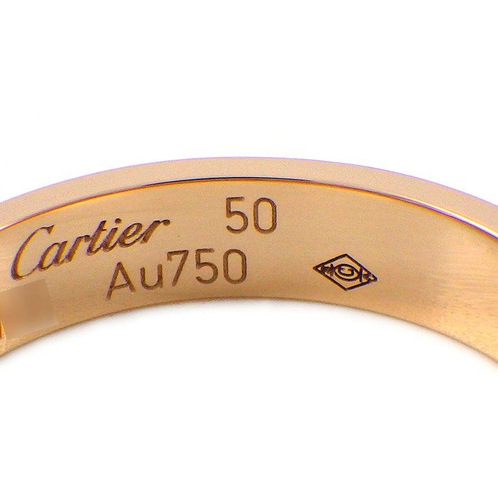 Cartier Ring Love Small Model 18k Pink Gold — view 4