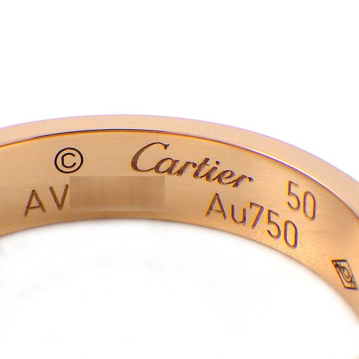 Cartier Ring Love Small Model 18k Pink Gold — view 3