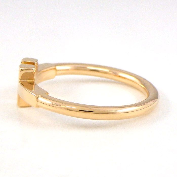 Tiffany & Co Ring T Wire 18k Pink Gold — view 2