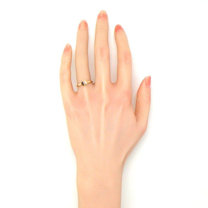 Tiffany & Co Ring T Wire 18k Pink Gold — view 4