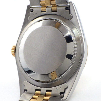 Rolex Watch Datejust Diamond Index Sunray Champagne Color Dial Date 18k Yellow — view 4