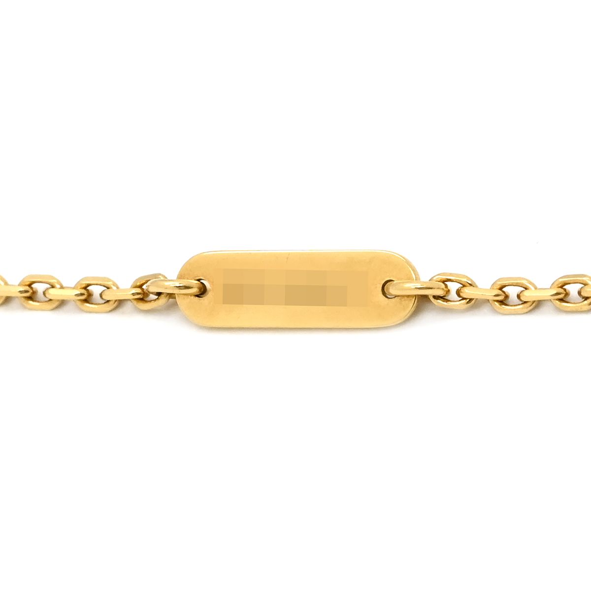 Van Cleef & Arpels Necklace Vintage Alhambra Pendant Red Yellow Gold 18k — view 7