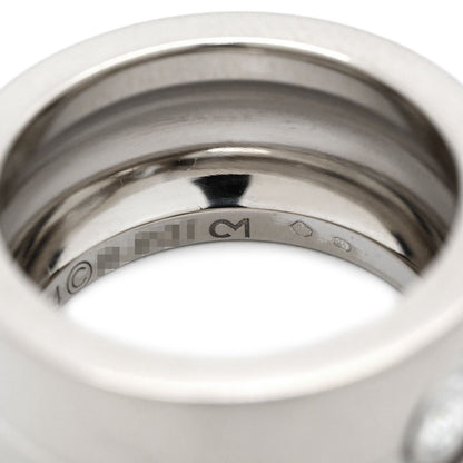 Cartier Ring High Love White Gold 54 Diamond 18k Width Wide — view 5