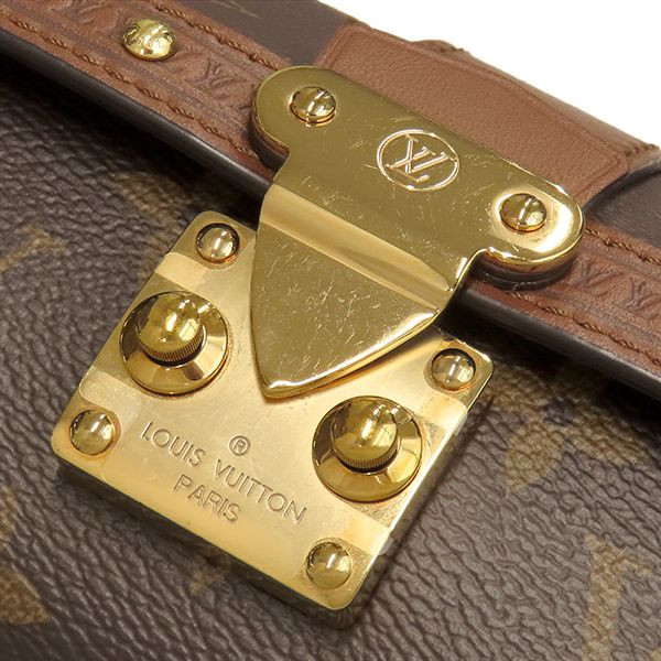 Louis Vuitton 2-Way Papillon Trunk Monogram Canvas Gold Shoulder Bag Chain — view 5