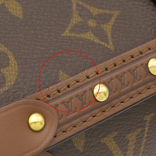 Louis Vuitton 2-Way Papillon Trunk Monogram Canvas Gold Shoulder Bag Chain — view 6