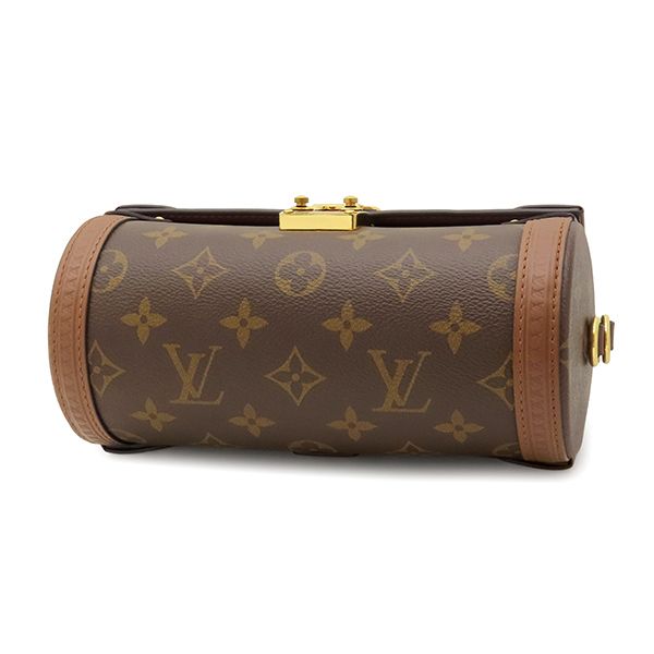 Louis Vuitton 2-Way Papillon Trunk Monogram Canvas Gold Shoulder Bag Chain — view 3