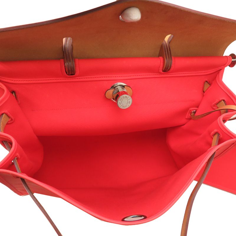 Hermes Handbag Orange — view 6