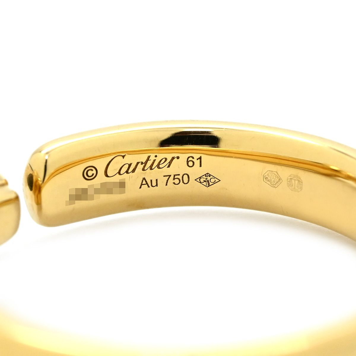 Cartier Ring Panthere de Cartier SM Yellow Gold 61 18k Onyx Tsavorite — view 4