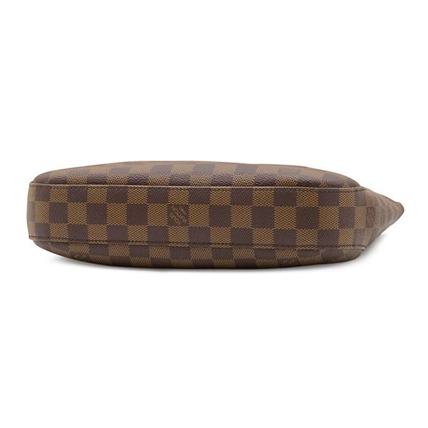 Louis Vuitton Shoulder Bag South Bank Damier Canvas Ebene Red Gold Brown — view 3