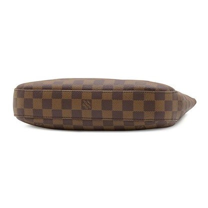 Louis Vuitton Shoulder Bag South Bank Damier Canvas Ebene Red Gold Brown — view 3
