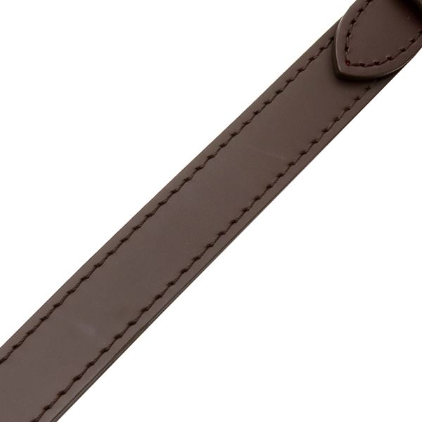 Louis Vuitton Shoulder Bag South Bank Damier Canvas Ebene Red Gold Brown — view 8