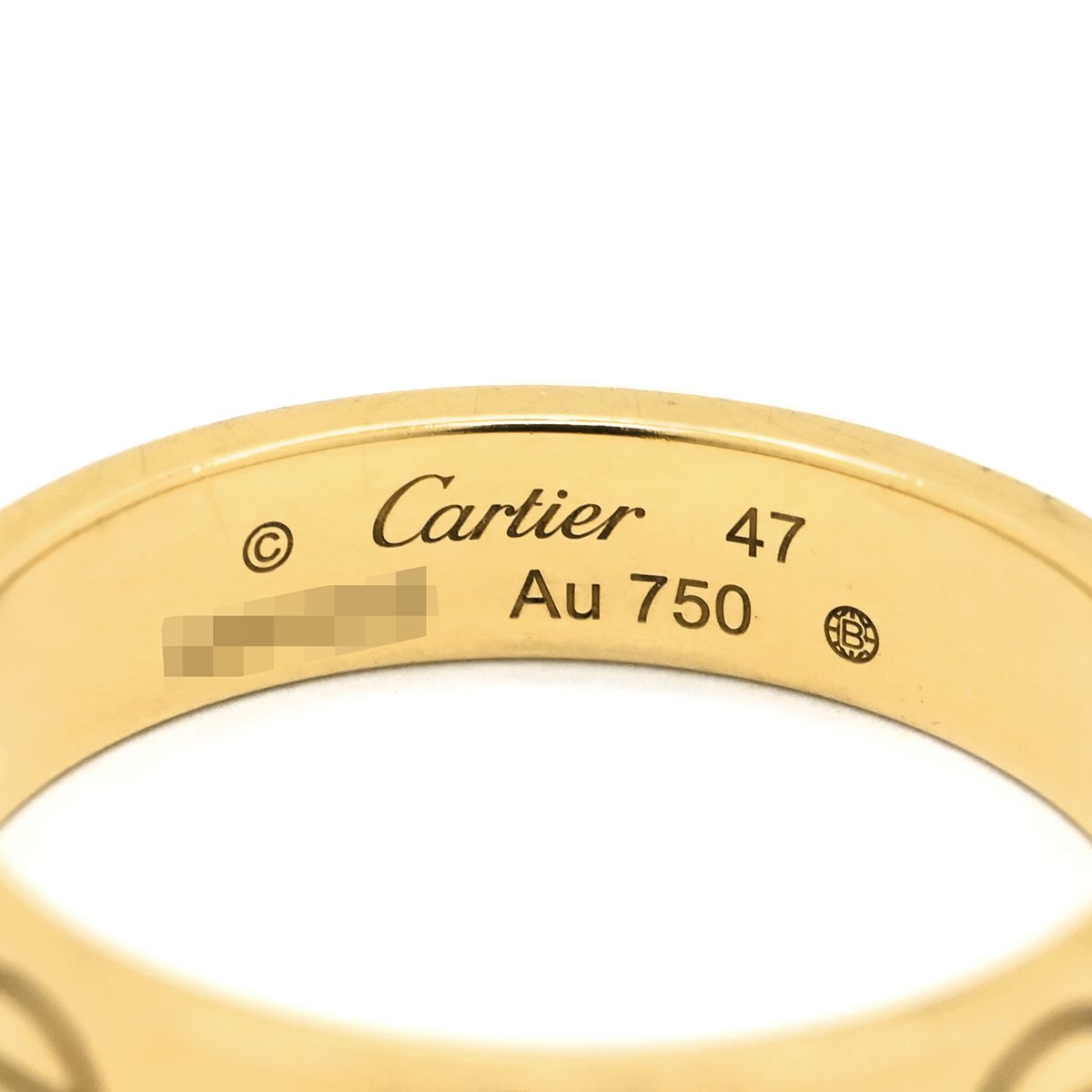 Cartier Ring Love Yellow Gold 47 SM Small Model 18k — view 5