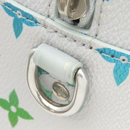 Louis Vuitton Shoulder Bag Mini Soft Trunk Leather Monogram Iridescent Canvas — view 6