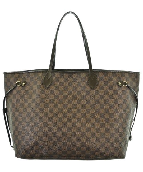 Louis Vuitton Damier Neverfull GM Tote Bag Brown