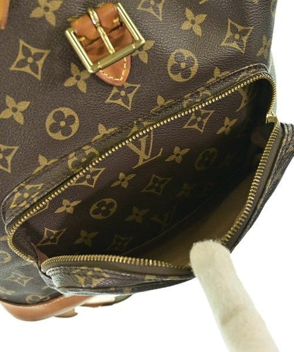 Louis Vuitton Monogram Montsouris GM Backpack Brown — view 4