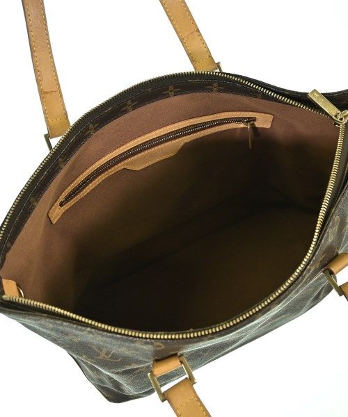 Louis Vuitton Monogram Cabas Mezzo Tote Bag Brown — view 4