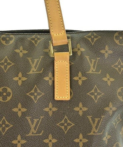 Louis Vuitton Monogram Cabas Mezzo Tote Bag Brown — view 8
