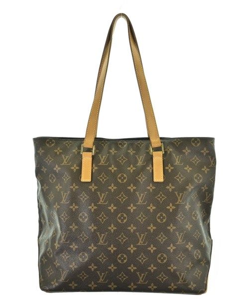 Louis Vuitton Monogram Cabas Mezzo Tote Bag Brown — view 3