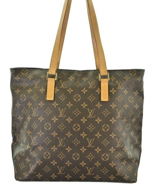 Louis Vuitton Monogram Cabas Mezzo Tote Bag Brown — view 2