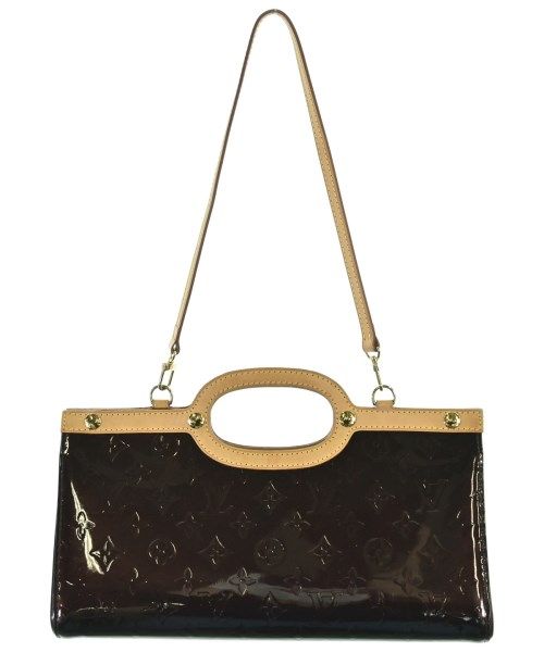 Louis Vuitton Monogram Vernis Roxbury Drive Handbag Brown