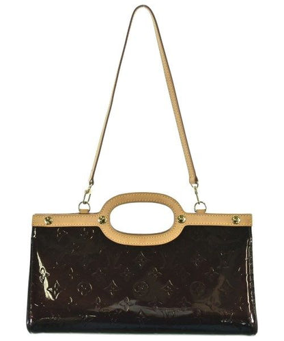 Louis Vuitton Monogram Vernis Roxbury Drive Handbag Brown