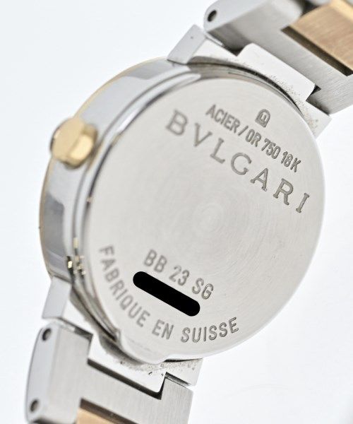 Bvlgari Bvlgari BB23SG Quartz Date Watch Stainless Steel 18K Yellow Gold — view 5