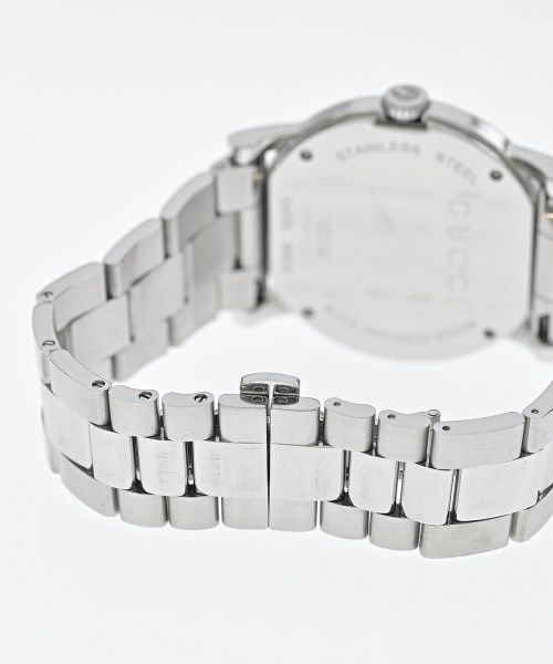 Gucci G Round 101M Quartz Date Watch Stainless Steel Silver — view 3