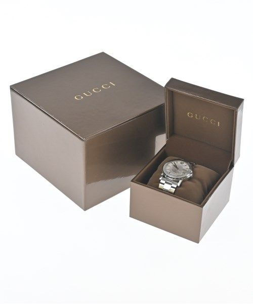 Gucci G Round 101M Quartz Date Watch Stainless Steel Silver — view 6