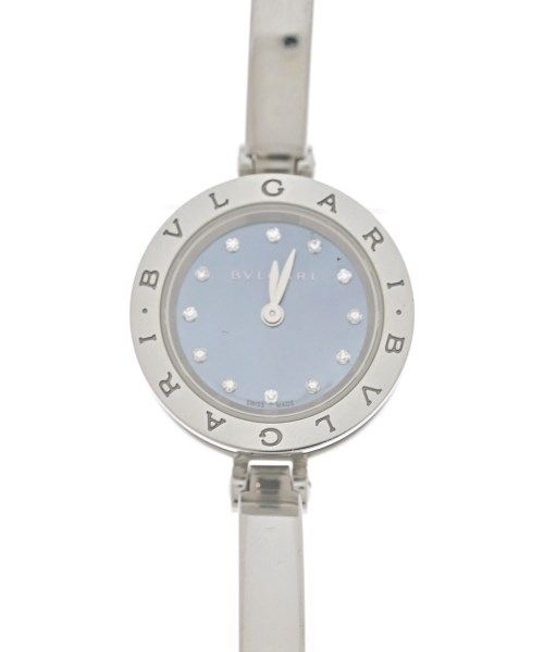 Bvlgari B.zero1 BZ23S Diamond Quartz Watch Stainless Steel Silver