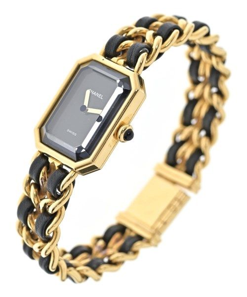 Chanel Premiere L H0001 Quartz Watch Gold Plated Leather — view 2