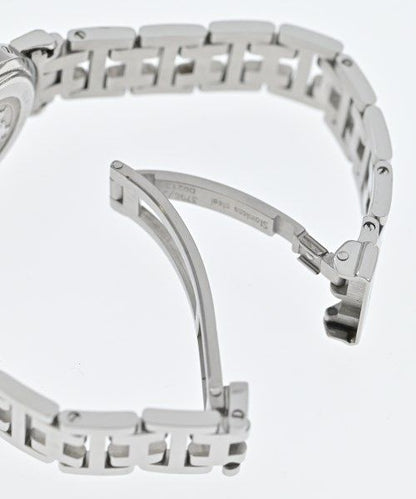 Hermes Clipper Nacre CL4.230 Diamond Quartz Watch Stainless Steel Shell — view 4