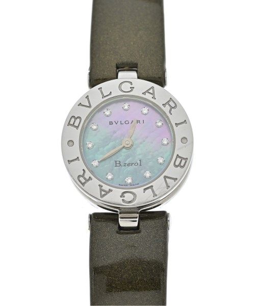 Bvlgari B.zero1 BZ22S Diamond Shell Quartz Watch Stainless Steel