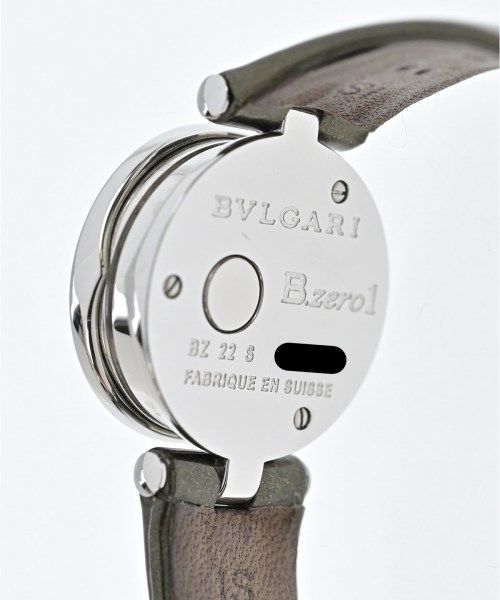 Bvlgari B.zero1 BZ22S Diamond Shell Quartz Watch Stainless Steel — view 5