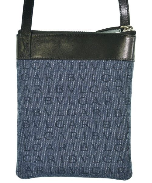 Bvlgari Logomania Shoulder Bag Navy — view 2