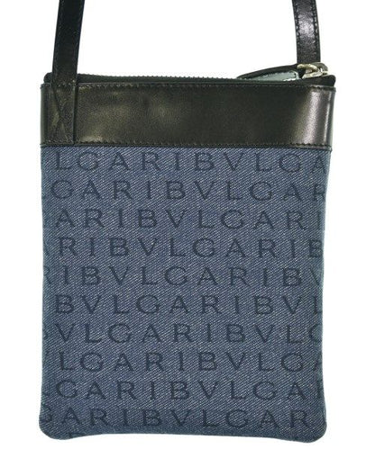Bvlgari Logomania Shoulder Bag Navy — view 2