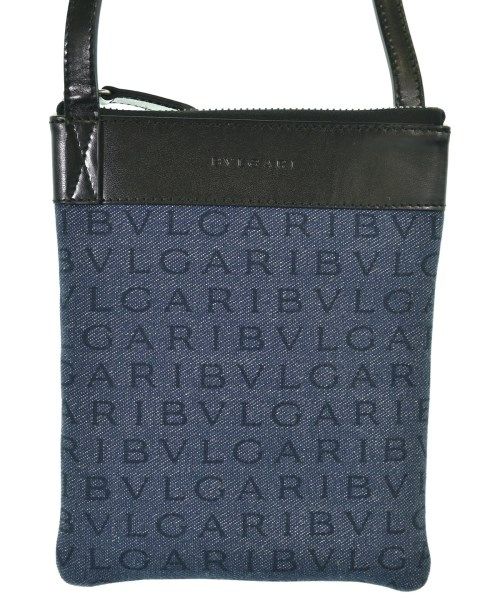 Bvlgari Logomania Shoulder Bag Navy